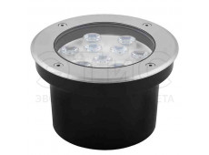 Светильник светодиодный ДВУ-9Вт 6400К IP67 круг тратуарный Светильник светодиодный ДВУ-9Вт 6400К IP67 круг тратуарный